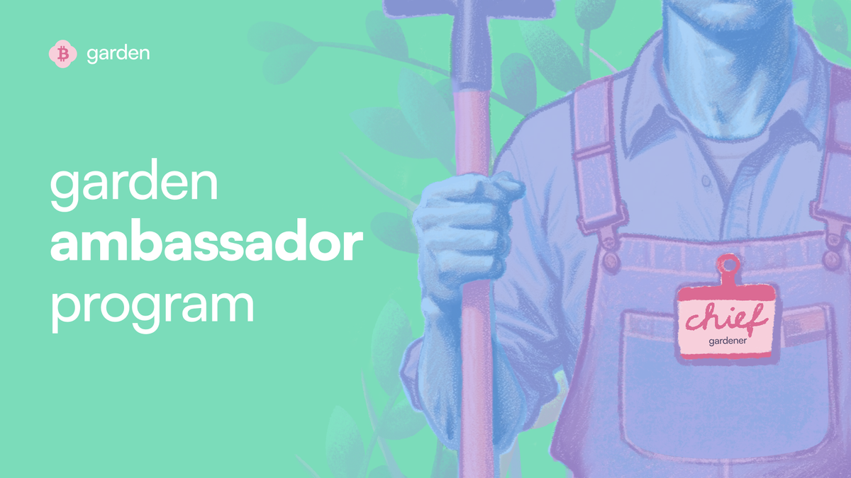 thrive: garden ambassador program