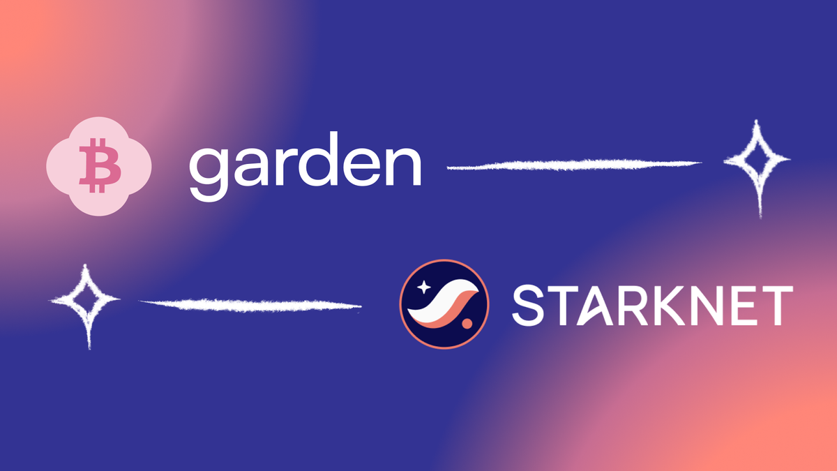 bitcoin to Starknet in 30 seconds