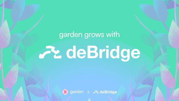 garden grows with deBridge