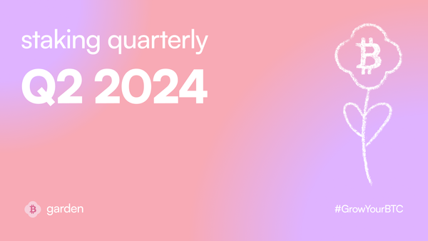 staking quarterly: q2 2024